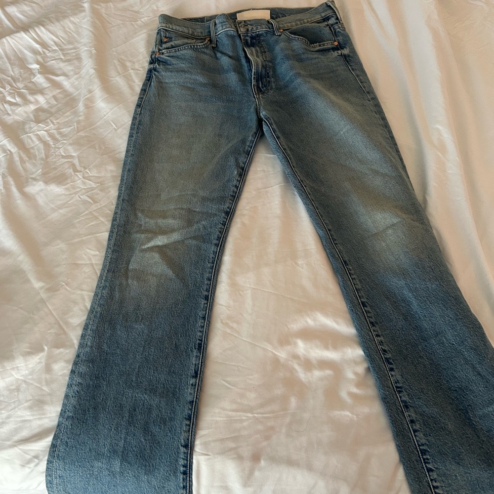 MOTHER The Insider Flood Jeans Size 30